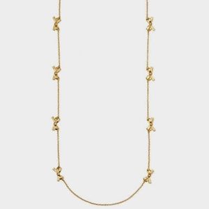 Kate Spade Skinny Mini Bow Scatter Necklace